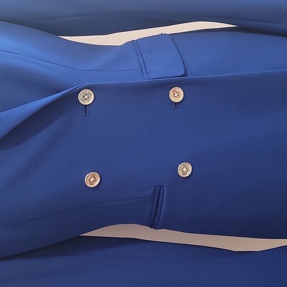 Calvin Klein Double Breasted Suit Jacket - Picture 2 of 6